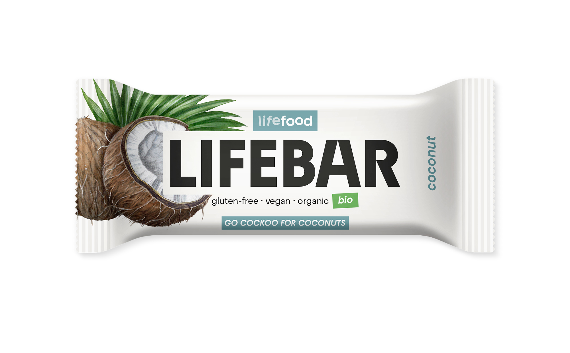 Lifefood Lifebar kokos glutenvrij bio & raw 40g